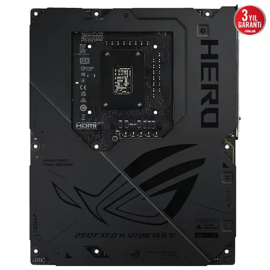 ASUS ROG MAXIMUS Z890 HERO DDR5 6XM2 USB3.2 WIFI7 RGB LAN ATX resmi