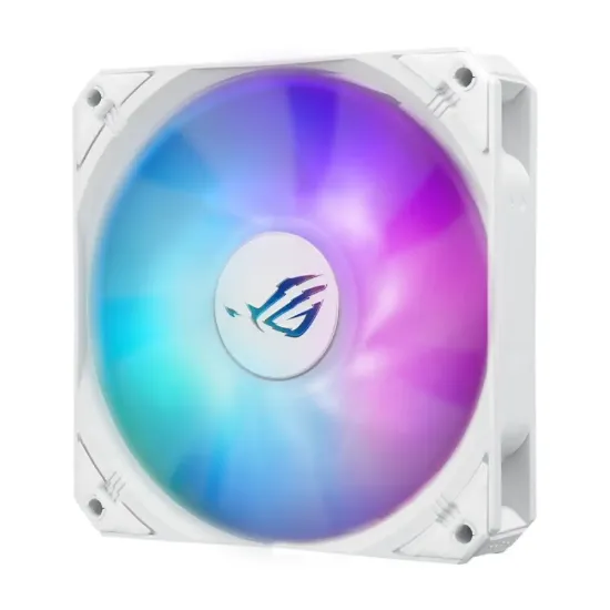 ASUS ROG STRIX LC III 360 ARGB LCD BEYAZ 360MM SIV resmi