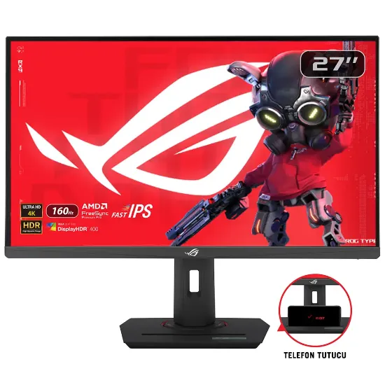 27 ASUS ROG STRIX XG27UCS 1MS 160HZ 4K UHD FREESYNC IPS PİVOT GAMİNG (OYUNCU) MONİTÖR resmi