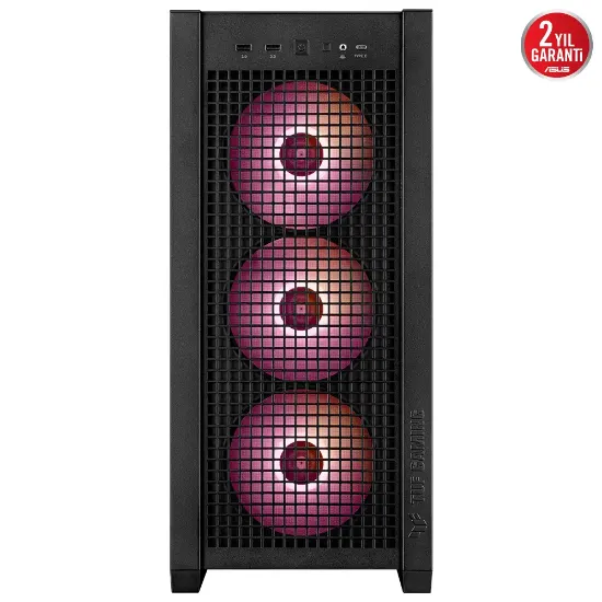 ASUS TUF GAMING GT302 TG ARGB - SIYAH resmi