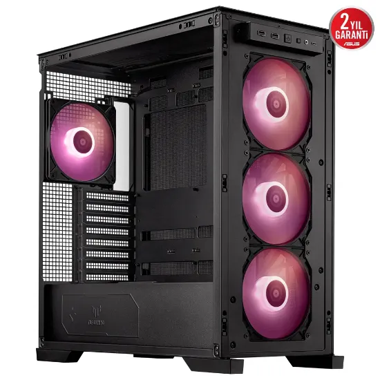 ASUS TUF GAMING GT302 TG ARGB - SIYAH resmi