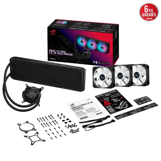 ASUS ROG STRIX LC III 360 ARGB (90RC00T1-M0UAY0) resmi