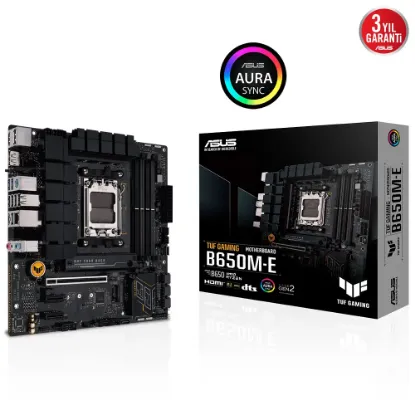 ASUS TUF GAMING B650M-E DDR5 6400+(OC) DP HDMI M.2 AM5  resmi