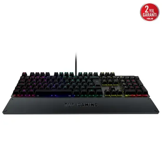 ASUS RA05 TUF GAMING K3 D/RD RED SWITCH RGB KLAVYE resmi