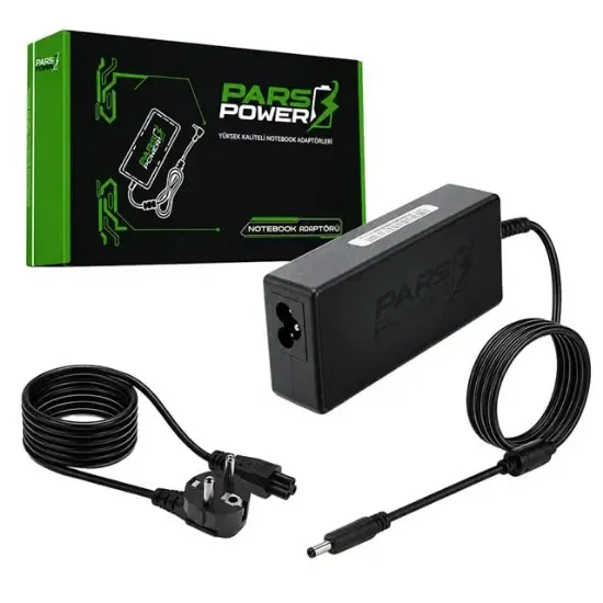 Parspower Prs-018 Plastik Kasa 19.5V 3.34A 65W (4.5*3.0Mm) Standart Notebook Adaptör resmi