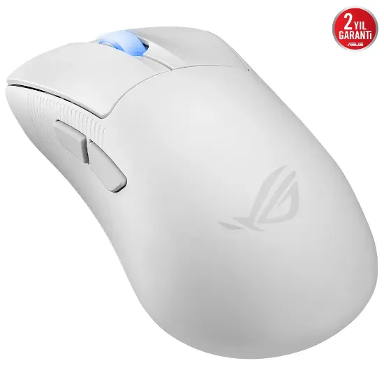 ASUS ROG KERIS II WL ACE BEYAZ MOUSE resmi