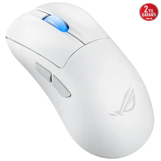 ASUS ROG KERIS II WL ACE BEYAZ MOUSE resmi