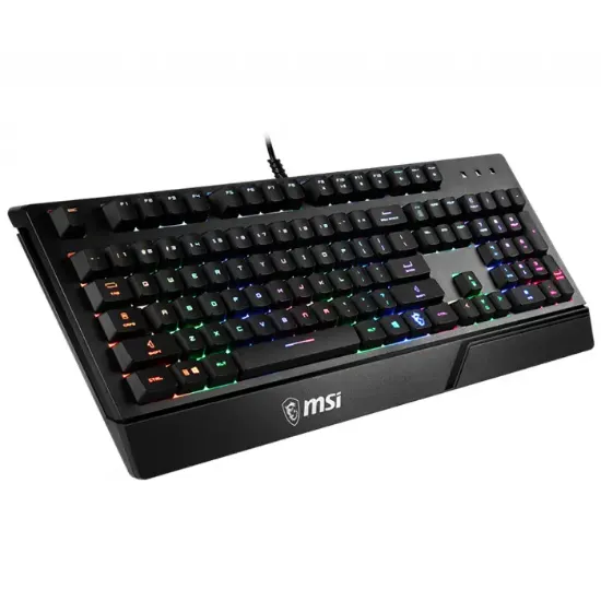 MSI VIGOR GK20 MEKANIK HISLI RGB TURKCE GAM KLAVYE resmi