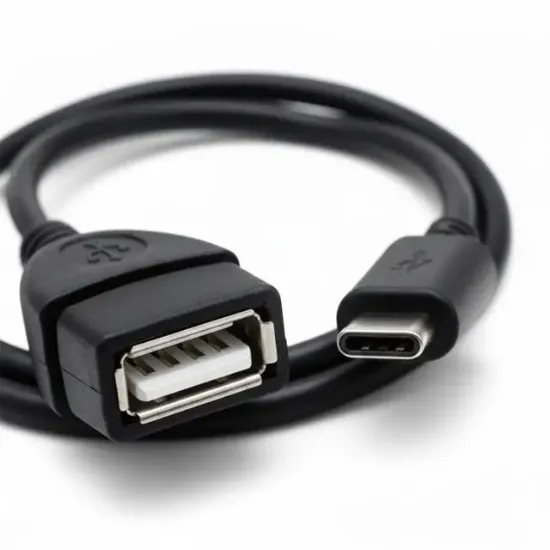 PowerMaster PM-31824 USB Type-C to USB 2.0 Dişi OTG Dönüştürücü Kablo resmi
