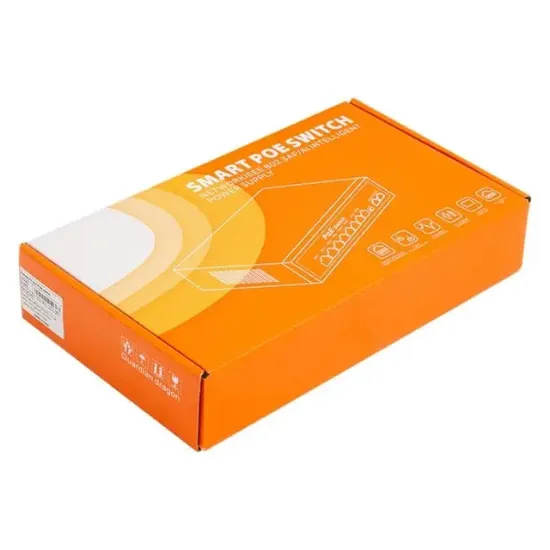 Powermaster POE4+2 72W 10/100 MBPS Poe Ethernet Switch resmi