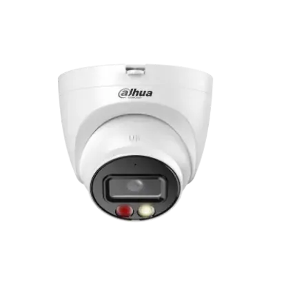 DAHUA IPC-HDW2249T-S-IL 2MP 2.8MM FULLCOLOR IP DOME KAMERA (AKILLI İKİLİ AYDINLATMA,SMD+) resmi