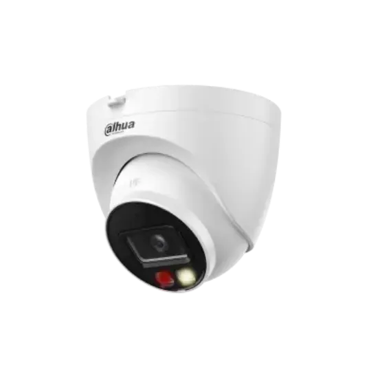 DAHUA IPC-HDW2249T-S-IL 2MP 2.8MM FULLCOLOR IP DOME KAMERA (AKILLI İKİLİ AYDINLATMA,SMD+) resmi