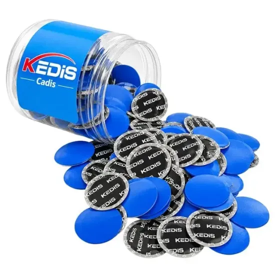 Sunup SN-38104 Lastik Tamir Yaması 58mm Doğal Kauçuk Soğuk Yama Seti (80'li Paket) resmi