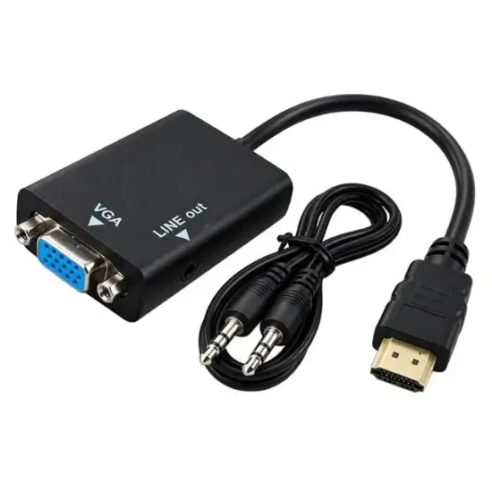Powermaster HDMI To Vga+Audio Çevirici resmi