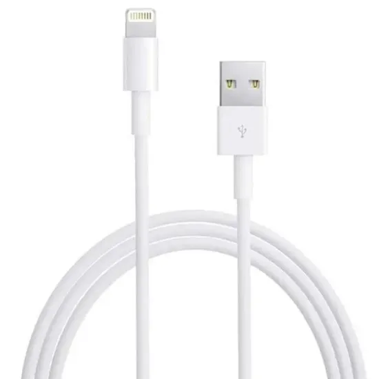 Powermaster PM-24123 Beyaz 3 Metre 2 Amper iPhone Lightiıng Şarj Data Kablosu resmi