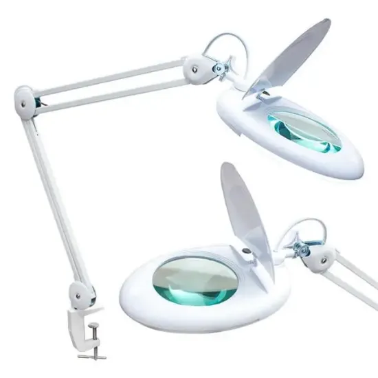 PowerMaster PM-4300 Akrobat Tamirci Masa Tipi Büyüteç Led Aydınlatmalı resmi