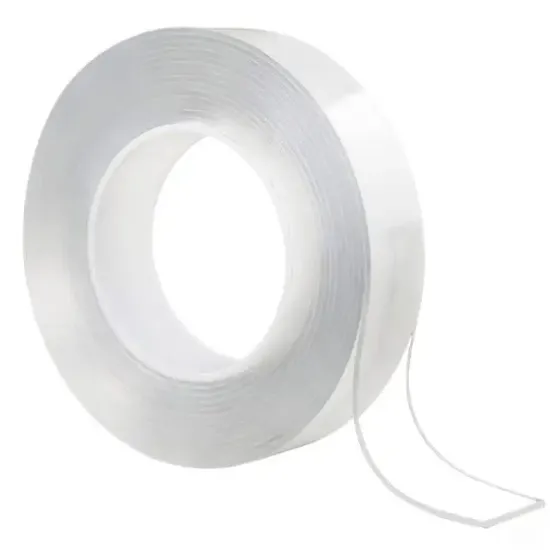 Sunup SN-24358 20mm 3 Metre Çift Taraflı Nano Teknoloji Süper Yapıştırıcı Şeffaf Bant resmi