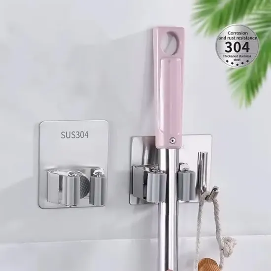 Sunup SN-26354 Kancalı Duvara Monte Süpürgee-Paspas Tutucu resmi