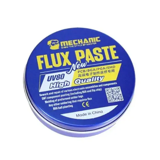 PowerMaster UV80 80 Gram Lehim Flux Pastası PCB-BGA-PGA-SMD resmi