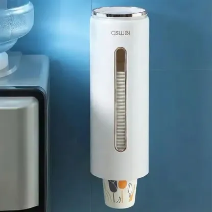 Sunup SN-27106 Kendinden Yapışkanlı Plastik - Karton Bardak Dispenseri resmi