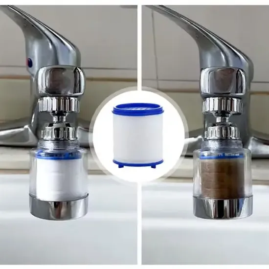 Sunup SN-27145 Oynar Başlıklı Kireç Önleyici 5 Filtreli Su Tasarruflu Musluk Başlığı resmi