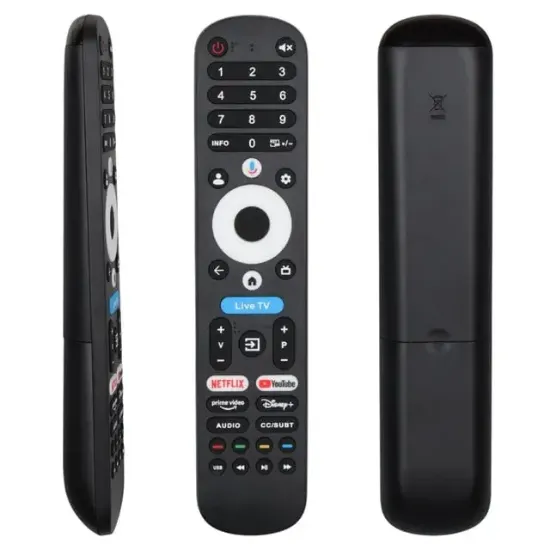 Weko Philips-Arçelik-Beko-Onvo Ses Komutlu Live TV-Netflix-Youtube-Prime Video-Disney Akıllı TV Kumanda resmi