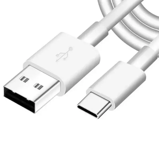 Powermaster PM-18299 Beyaz 5A Hızlı Şarj Destekli USB Type-C Şarj ve Data Kablosu (1 Metre) resmi