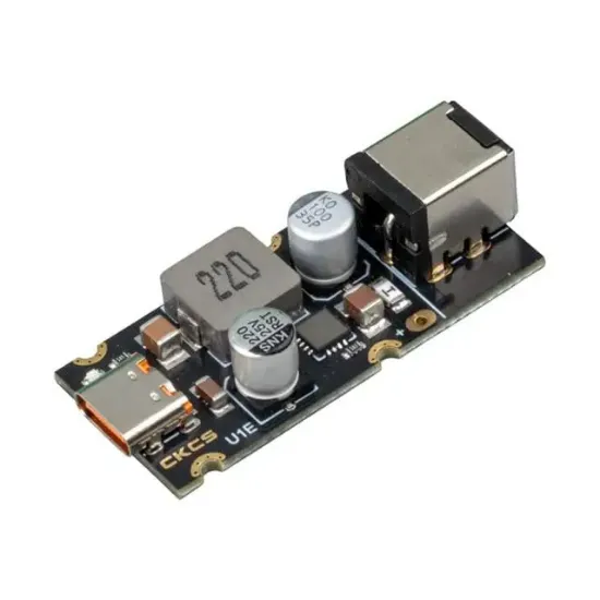 Weko CKCS U1E DC 8-30V Jack to USB Type-C PD65W Hızlı Şarj Destekli Modülü resmi