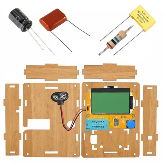 PowerMaster LCR-T4 Dijital Transistör Test Cihazı ESR, Kapasitör, Direnç, Mosfet Ölçer Analizörü resmi