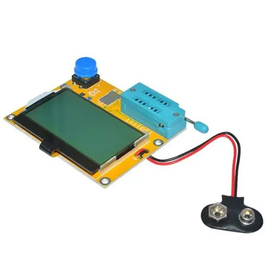 PowerMaster LCR-T4 Dijital Transistör Test Cihazı ESR, Kapasitör, Direnç, Mosfet Ölçer Analizörü resmi