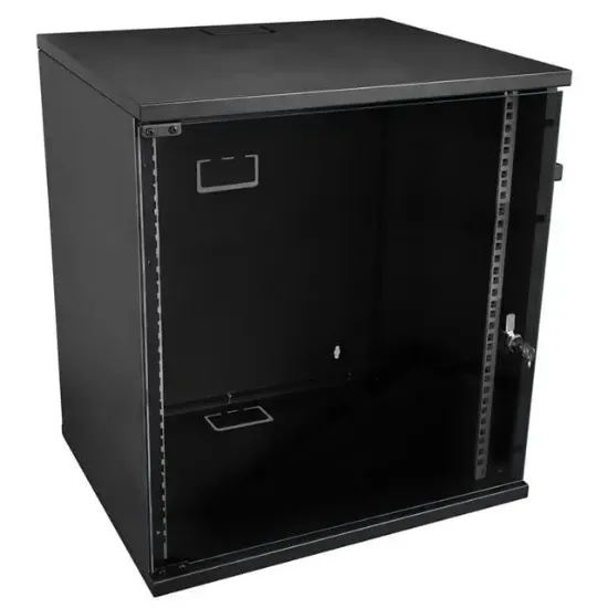 S-LINK SL-U12 Yeni Nesil 12U Soho 530x400mm Siyah Rack Kabin resmi
