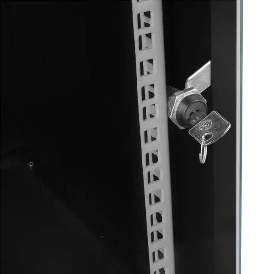 S-LINK SL-U12 Yeni Nesil 12U Soho 530x400mm Siyah Rack Kabin resmi