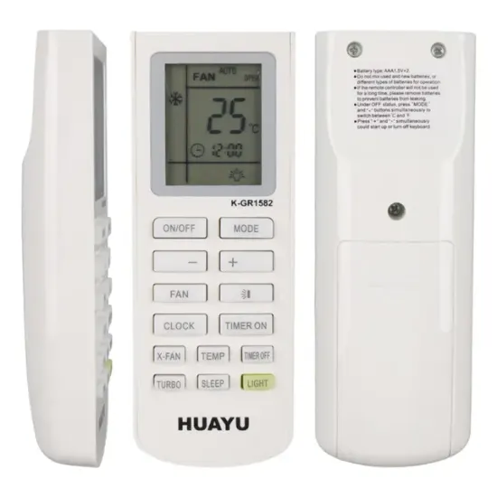 Huayu K-GR1582 Üniversal Gree Akıllı Klima Kumandası resmi