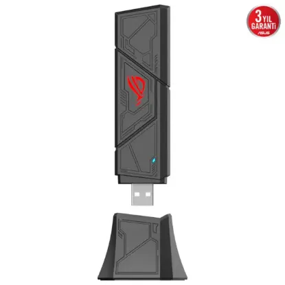 USB-BE92 ASUS ROG TRI-BAND WiFi7 USB ADAPTÖR resmi