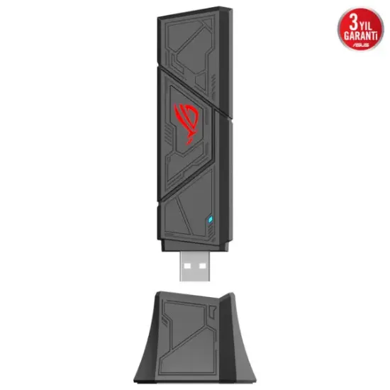 USB-BE92 ASUS ROG TRI-BAND WiFi7 USB ADAPTÖR resmi