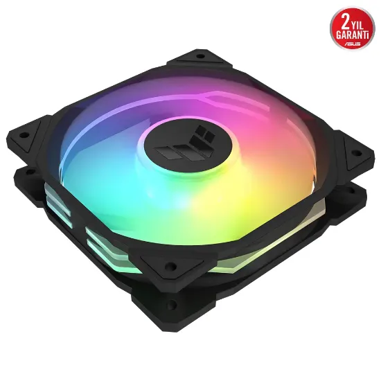ASUS TUF TR120 120MM ARGB REVERSE SIYAH KASA FANI resmi