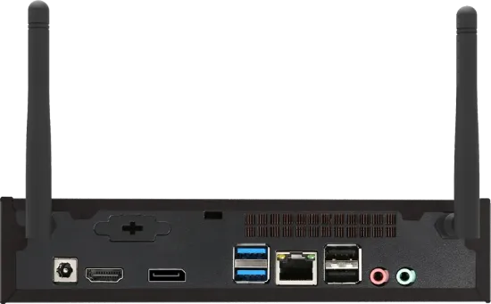 PRITTEC OX8 Q7-TH610L MINI PC I5-14400 / 8GB / 512 resmi