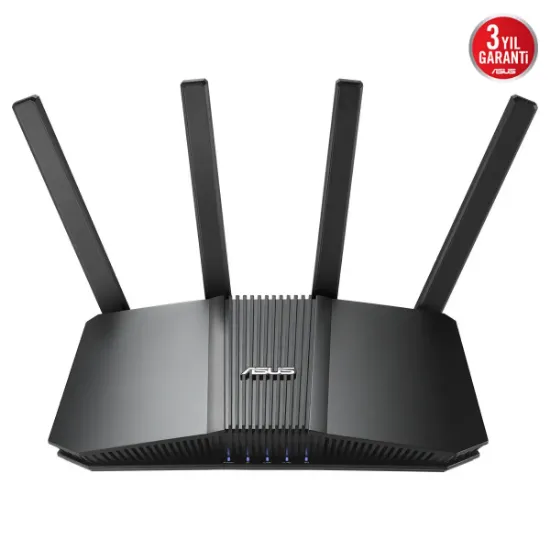 ASUS RT-BE55 ÇİFT BANTLI WIFI7 AI MESH GENİŞLETİLEBİLİR ROUTER resmi