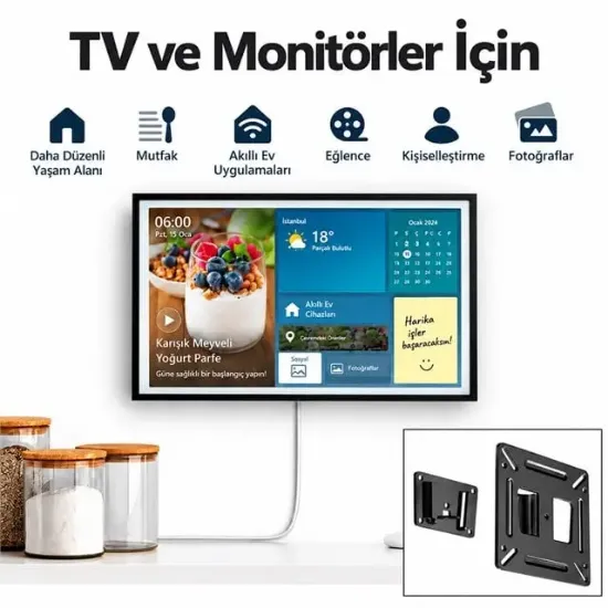 PowerMaster PM-26408 TV Duvar Montaj Braketi resmi