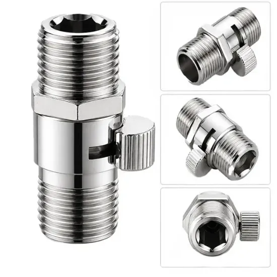 Sunup SN-38122 Metal Çift Dış Dişli Ayarlanabilir Akış Kontrol Vanası resmi