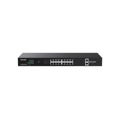 TENDA TEG1120P-16-250W 18PORT 10/100/1000 SWITCH resmi