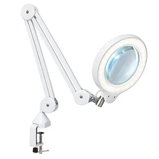 PowerMaster PM-4300 Akrobat Tamirci Masa Tipi Büyüteç Led Aydınlatmalı resmi