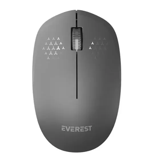 Everest SMW-88 USB Gri 1200 DPI 2.4Ghz Mini Kablosuz Mouse resmi