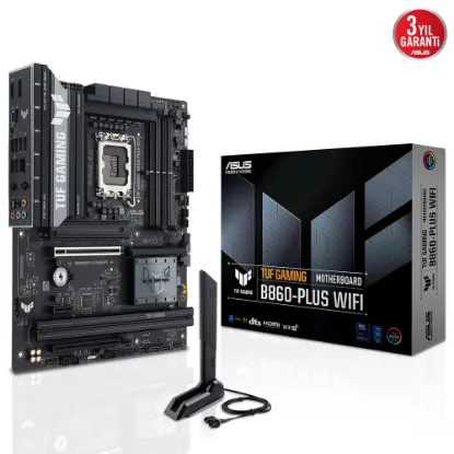 ASUS TUF B860-PLUS WIFI SOKET 1851 ANAKART resmi