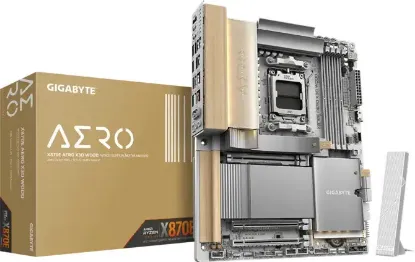 GIGABYTE X870E AERO X DK WOOD DDR5 8000Mhz HDMI/DP ATX AM5 resmi