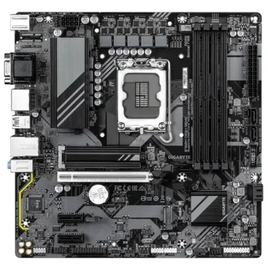 GIGABYTE B760M DS3H DDR5 7600Mhz HDMI/DP MATX 1700P resmi