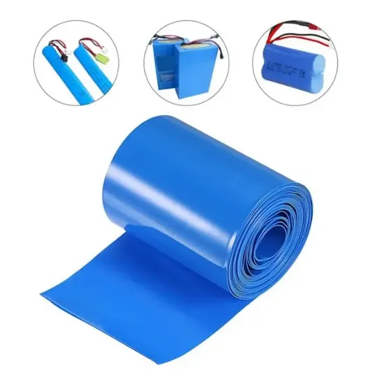 Powermaster 1 Metre 82 Mm Mavi PVC Shrink Isı İle Daralan 18650 Pil Yalıtım Kılıfı  resmi