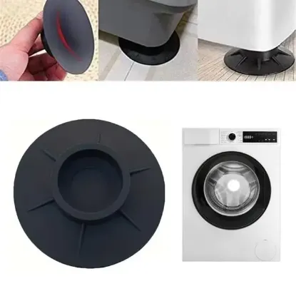 Sunup SN-28660 Çamaşır Makinesi Tabanlık Stoper Titreşim Engelleyici Kauçuk Ped resmi
