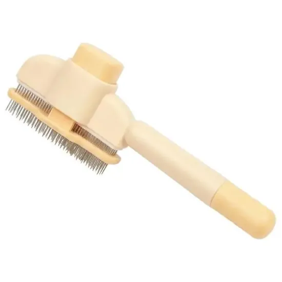 Sunup SN-29186 Otomatik Temizlenen Kedi Köpek Tarağı Pratik Tüy Toplayıcı Bakım Fırçası resmi