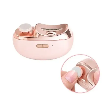 Sunup SN-38944 Şarjlı Tırnak Bakım Törpüleme Cihazı Pembe Rose Gold resmi